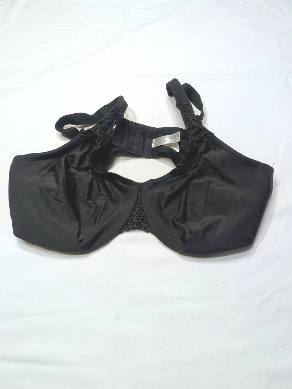 Wacoal Bodysuede Ultra Full Figure Underwire Bra Black 42C 85814 NWOT (2)
